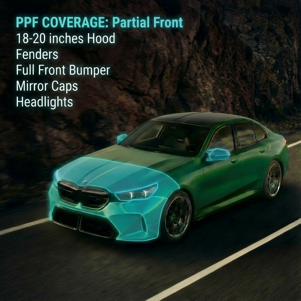 Partial Front PPF Coverage