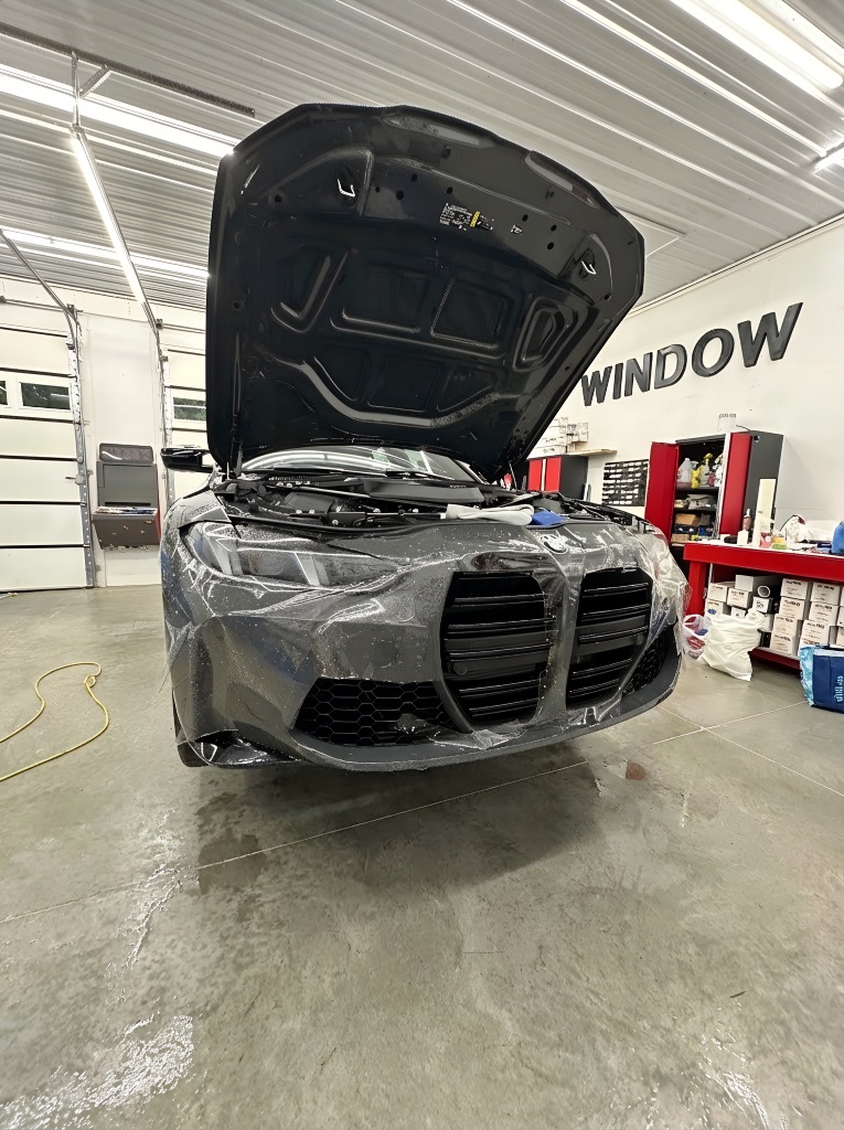 BMW PPF Application - Front Detail